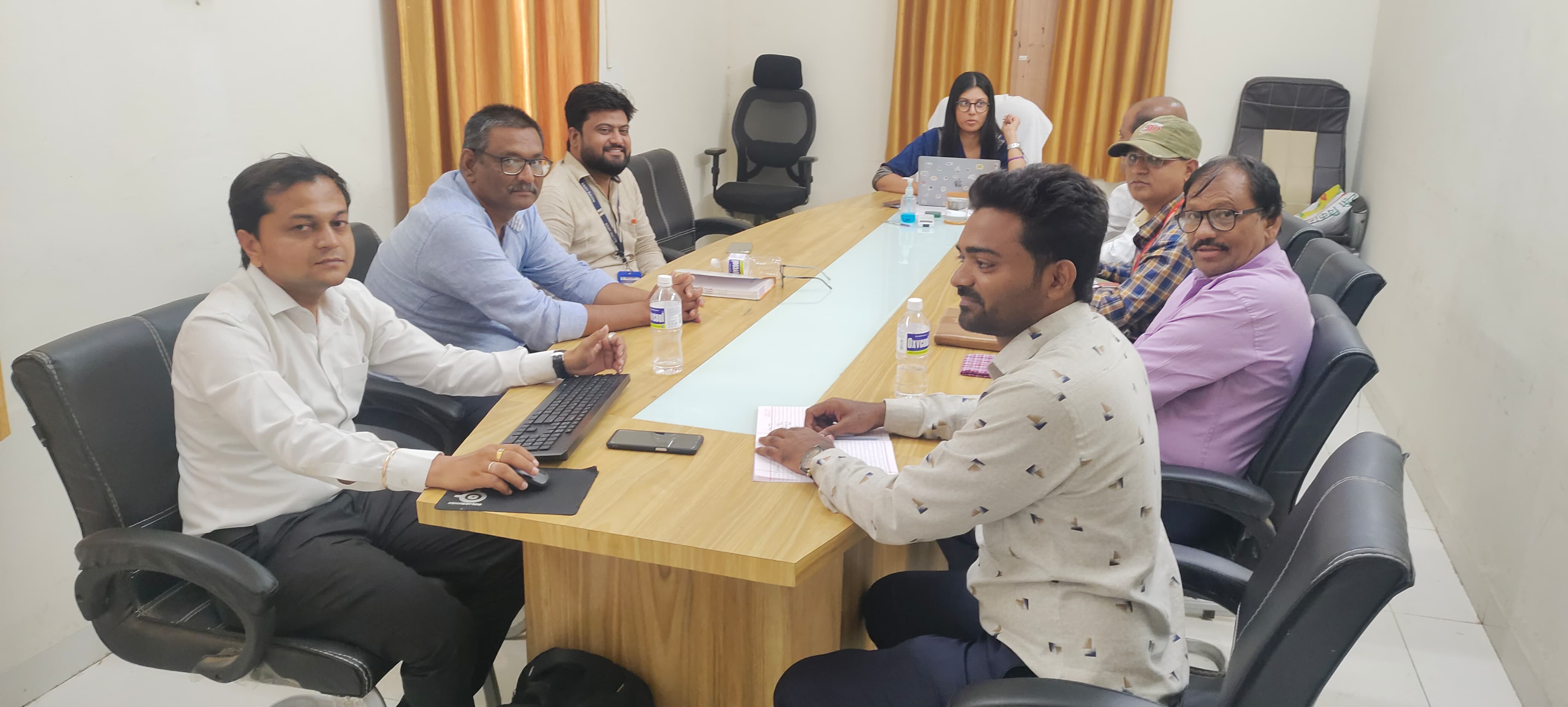 WeClocks Team Presenting Live Administrative Software Portal Dashboard Review